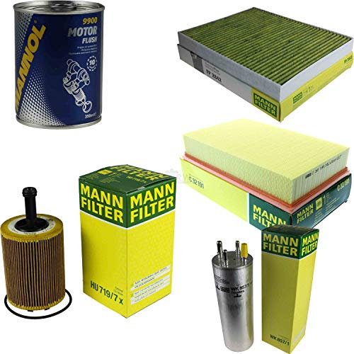 QR-Parts Set 85490767 HU 719/7 x C 32 191 WK 857/1 9900 FP 2842 Original MANN-Filter Inspektionspaket SCT Motor Flush Motorspülung 11593040