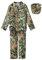 ReliBeauty Soldaten Kostüm für Kinder mit Mütze Karneval Halloween Cosplay，140