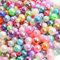 Yiyifor Mixed Colour Pearl 6mm 8mm 10mm ABS Imitat Perle Rund Perlen für Schmuckherstellung (820)