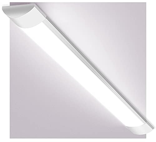 30W Led Leuchtstoffröhre Leuchtröhre Feuchtraumleuchte Röhre Kellerlampe Leuchtstofflampe | Deckenleuchten 90cm mit 130° Abstrahlwinkel 3600LM Tube Light Kellerleuchte Neutralweiß 4000K
