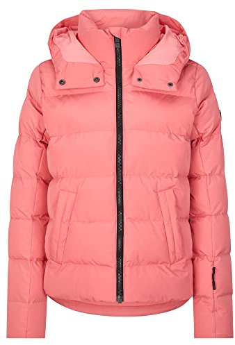 Ziener Damen TUSJA Ski-Jacke Freizeit, Sport | warm, wasserdicht, Micro Down, candy pink, 42
