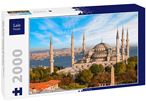 Lais Puzzle Die Sultanahmet Moschee (Blaue Moschee) - Istanbul, Türkei 2000 Teile