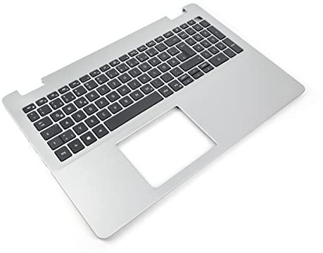 Dell Inspiron 5593/5594 USB-C Palmrest & GERMAN Keyboard - 07G0RN + 0MFM3M (9HKY4) (Renewed)
