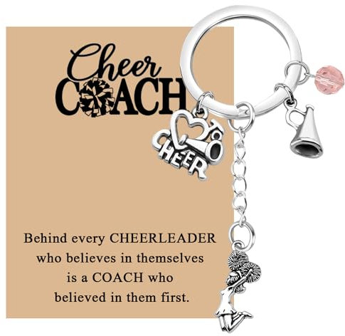 KUIYAI Cheer Coach Gift Behind Every Cheer Leader Who Believes In Yourselves Is A Coach Who Believed In Them First, Cheer Coach Kr UK, S