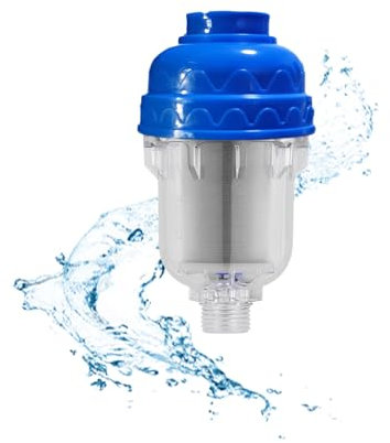 Prefiltro de sedimentos, filtro de agua para grifo, prefiltro de agua, filtro de sedimentos para reducir los sedimentos en el agua, filtro de agua del grifo para lavadoras TAOZHUGONG (A- 1/2)