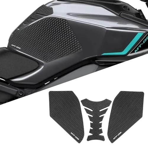 For mt 09 MT09 MT-09 2024 2025 accessori moto serbatoio carburante pad adesivo protettivo serbatoio carburante trazione pad adesivo serbatoio carburante serbatoio carburante grip
