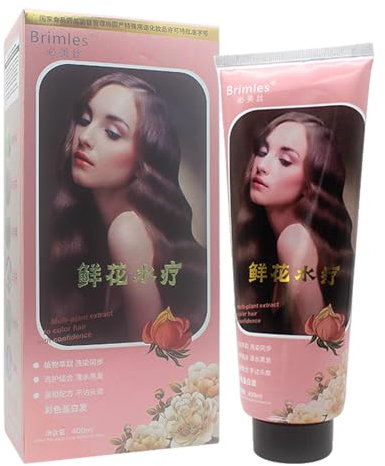 Champú instantáneo para teñir el cabello, champú natural para tintes vegetales | Fórmula vegetal para cabello corto, medio y largo Holdes