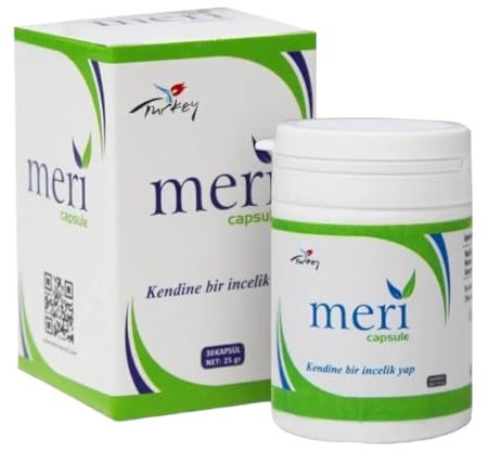 Meri Capsule Detox authentique - Cure d'un Mois - 30 gélules - Thé- Meri tea - Meri Bien-Être et Équilibre l'Alimentation