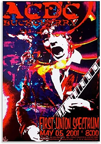 Puzzle 1000 Teile Papier Zusammenbauen Bild ACDC Poster Erwachsene Spiele Pädagogisches Spielzeug 70x50CM