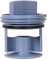 9000969315 Laundry Drain Pump Filter Cover Compatible With Siemens Compatible With Bosch Drum Washing Machine IQ500 IQ300 IQ700(Blue)