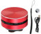 Gegong Altoparlante wireless portatile con tecnologia del suono a vibrazione e base a ventosa per bagno, auto, uso esterno (rosso)