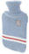 Vaguelly Bouillotte chaude couverture de bouteille d'eau chaude d'eau chaude d'hiver bouteille de chauffe-eau à eau tiède chauffer la poche à eau mini bouillotte flanelle Ciel bleu