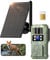 4G LTE Camera de Chasse Solaire: 2.7K HD Caméra Surveillance Exterieur sans Fil - Couleur Vision Nocturne Animaux Cameras avec Carte SIM 8000mAh Batterie - IP66 Imperméable