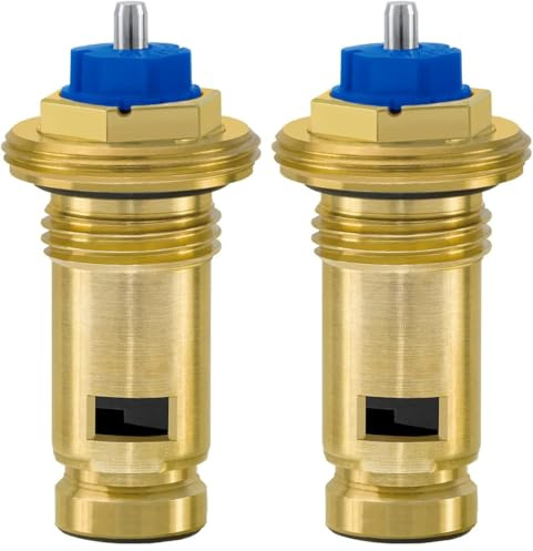 Heimeier Thermostatventil Belrad Mittelanschluss Heizkörper Thermostat Thermostatkopf Multiblock Heimeier: Thermostatventil (Packung mit 2)