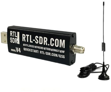 SDR-V4 Blog RTL SDR V4 R828D RTL2832U 1PPM TCXO SMA RTLSDR Ricevitore Radio Definito Dal Software, Con Antenna Multiuso