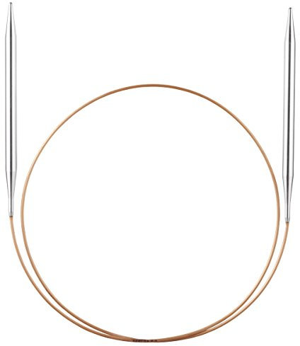 addi Rundstricknadel, Metall, 60 cm Stärke 5
