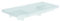GROHE Tablette Grohtherm Cube 18700000 (Import Allemagne) Argent
