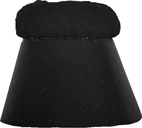 HKM Comfort Hufglocken Schwarz/Schwarz One Size