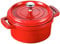 CACEROLA ROJA ALUMINIO FUNDIDO D.14 CMS