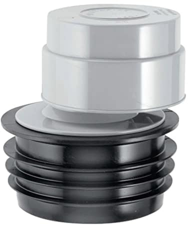 McAlpine VP50P Ventapipe 50 Air Admittance Valve - Dual-fit 3/75mm & 4/110mm, Synthetic Rubber Finger Seal