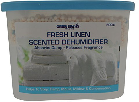 Green Jem Scented Dehumidifier, Blue, 500 ml