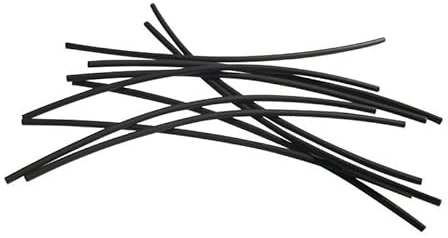 modellbahn-exklusiv Schrumpfschlauch 10x10cm - 1,2 auf 0,6 mm schwarz