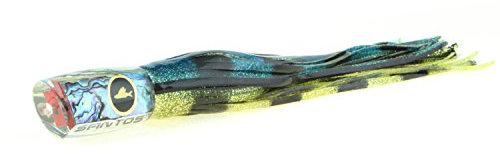 Santos Tournament Grade Tackle Clarion Raptor Offshore Big Game Trolling Lure, Yellowfin