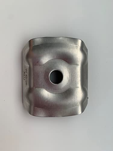 50 Stück Kalotten Alu für Lichtplatten - Trapezbleche Profil 70/18 und 76/18
