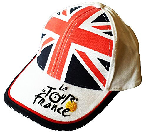 Le Tour de France Casquette UK de Cyclisme - Collection Officielle - Taille Adulte réglable