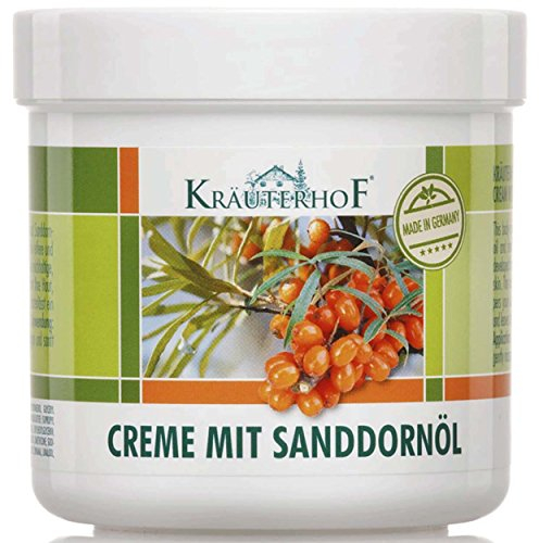 Kräuterhof 2er Vorteilspack Creme mit Sanddornöl, 2 Dosen a 250ml
