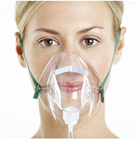 Yuwell Sauerstoffmaske mit 2 m Schlauch, 3 Stück