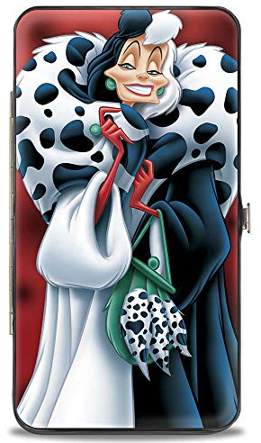 Buckle Down - Portefeuille à charnière - 101 Dalmatiens Cruella Femme, Multicolore