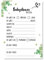Gentle North Babyparty Spiele (25 Karten - beidseitig Bedruckt) - Deutsch - Babyshower Spiele für Junge und Mädchen - Deko Baby Shower Party Spiel - Grün