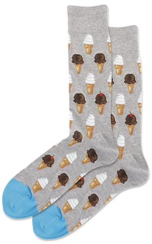 Hot Sox Herren Hsm10165, Greyh, 100130 Socke, Ice Cream (Grey Heather), Einheitsgröße