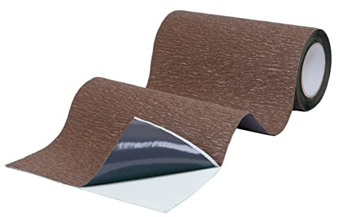 Klöber TOP-FLEX® pro Universelles Anschlussband 300mm x 5m dunkelbraun Dachanschlussband Kaminanschlussband Wandanschlussband Aluminiumanschlussband