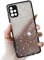 ZTOFERA Hülle Kompatibel mit Samsung Galaxy A51 4G, Handyhülle für Samsung A51 4G, Planet Stern Universum Muster Schutzhülle Matt Harte PC Rückseite Hülle mit Silikon Bumper Cover, Weiß Sky