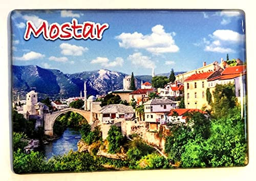 Mostar,Bosnien Herzegowina, Kühlschrankmagnet,Souvenir, Reiseandenken,Geschenkartikel 061221