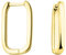 SOFIA MILANI - Damen Ohrringe 925 Silber - vergoldet/golden - Ovale Creole - E1485