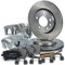 ATEC Germany Bremsenset Hinterachse inkl. Bremsscheiben Ø mm Belüftet + Bremsbeläge Hinten & Bremssattel Hinten Kompatibel mit VW MULTIVAN T5, MULTIVAN T6 TRANSPORTER T5,TRANSPORTER T6 CARAVELLE T6