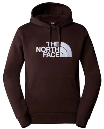 THE NORTH FACE Drew Peak - Felpa con Cappuccio, Colore: Marrone, XL