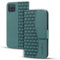 Vaitasy Coque pour Samsung Galaxy A12 Étui Haute Qualité Cuir PU Magnétique Protection Housse avec Fente pour Carte pour Galaxy A12 - Vert