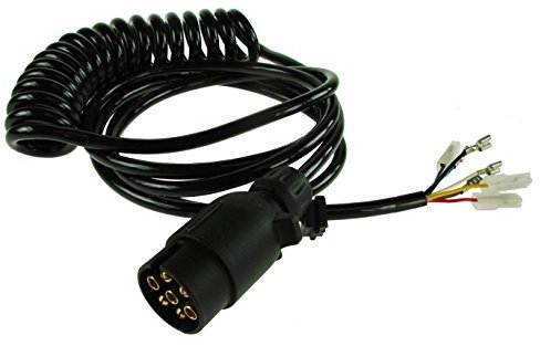 Maypole 4 m Trailer Front Harness with 7 Pin Plug to Spade Terminals, Suitable Replacement for Ifor Williams Trailers
