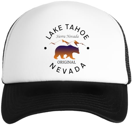 Generisch Lake Tahoe Sierra Nevada Kid Cap Flexible Baseball Snapback Für Jungen Und Mädchen