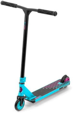 Slamm Assault | Duo Tone Kompletter Stunt Scooter 110 mm Aluminium Räder | 4,8 Zoll Legierung Deck W. Schiene extrudierter Halsverbinder und ausgeschnitten | Intermediate Trick Scooter Einzigartiges