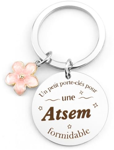 Lerdrtuin Cadeau Maitresse Cadeau Atsem Noel D'École Fin D'année Porte Clef Atsem Cadeaux Creche Fin D'année Merci Maitresse Maternelle Cadeaux Maitresse D'École Noel