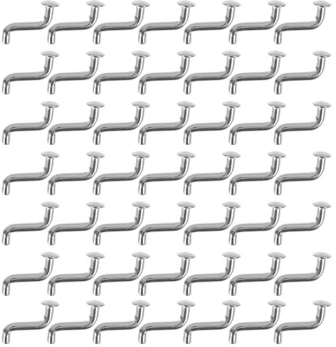 SOLUSTRE 50Pcs Loquets D'Étagère Goupille De Sécurité Pour Rayonnages À Palettes Clips Robustes Boulons Goupille De Fixation Pour Rack À Palettes Universel Robuste Accessoires Pour Rack À