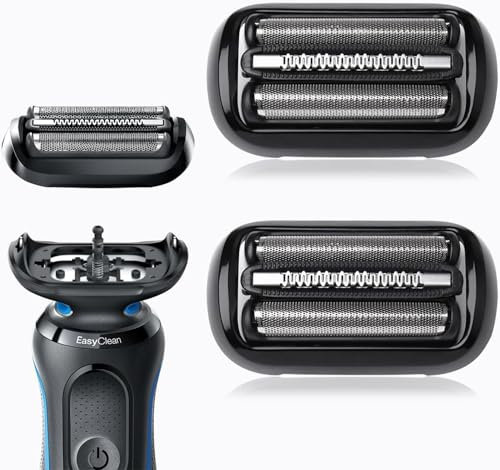 53B Lot de 2 têtes de rasoir de rechange compatibles avec les rasoirs Braun Series 5/6 5020cs 5018s 5035s 5049cs 5050cs 6020s 6040cs 6075cc 6072cc 6090cc