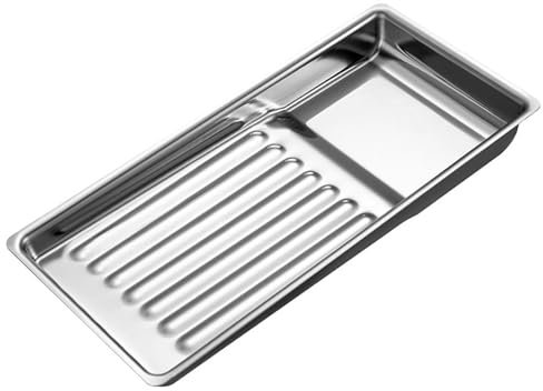 Miaoyak Caja esterilizadora de herramientas de uñas, bandeja de esterilización de acero inoxidable, herramienta de esterilización de uñas para arte de uñas, herramienta de manicura de resistencia