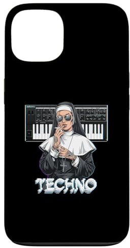 Coque pour iPhone 13 Musique Techno