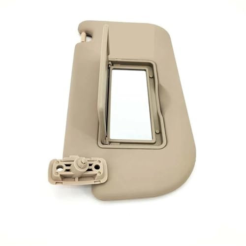 Genérico Parasol para Coche Kia Sportage 2005-2010, Parasol Izquierdo con Espejo, Parasol Interior